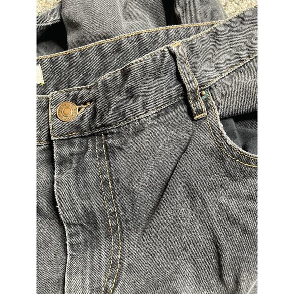 Isabel Marant Etoile Grey Grunge Straight Ankle Jeans Size 44 Inseam 25.5 - Picture 5 of 10